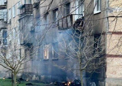 Последствия обстрела Днепропетровщины