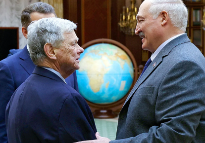 Олександр Лукашенко та спецпосланець США з питань Білорусі Джон Коул