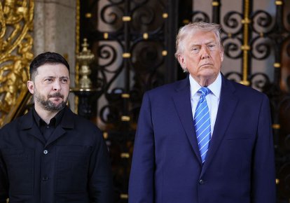 Володимир Зеленський і Дональд Трамп