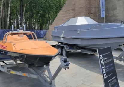 Російські безекіпажні катери Оркан та БЭК-1000
