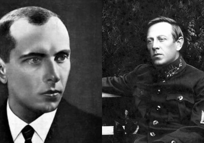 Степан Бандера і Симон Петлюра / колаж hromadske