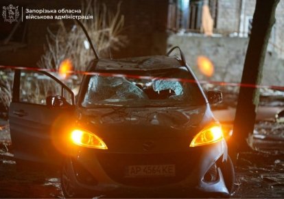 Россияне атаковали дронами Запорожья