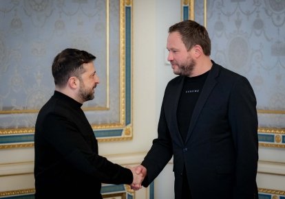 Володимир Зеленський і Маргус Цахкна