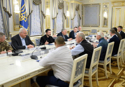 Президент України Володимир Зеленський провів зустріч із делегацією сенаторів США