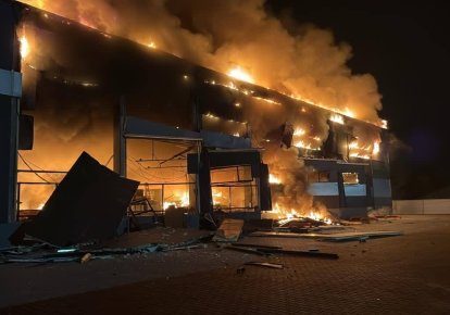 Пожежа в Софіївській Борщагівці
