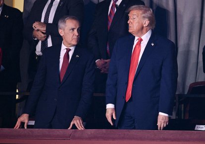 Марк Корни и Дональд Трамп