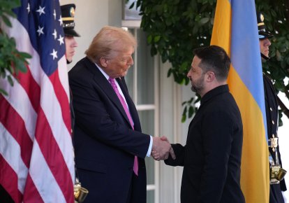 Владимир Зеленский и Дональд Трамп
