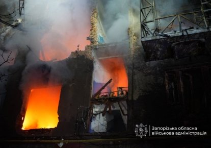 От удара по Запорожью пострадали 6 человек