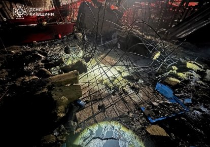 Наслідки удару по Київщині