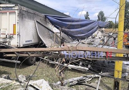 Последствия удара по Николаеву