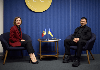 Президент Украины Владимир Зеленский обсудил с президентом Молдовы Маей Санду общий путь двух стран в ЕС (иллюстративное фото)