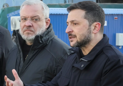 Владимир Зеленский и Герман Галущенко