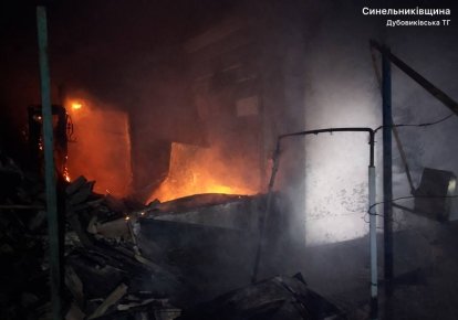 Пожежа на Дніпропетровщині