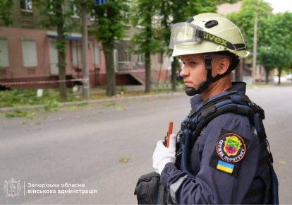 Запорожье подверглось дроновому удару утром 15 июня