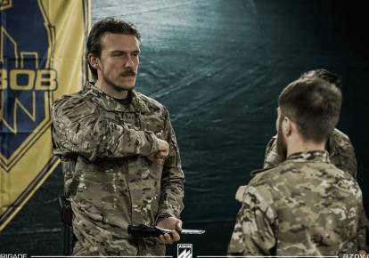 Командир 1 корпусу НГУ "Азов" Денис Прокопенко