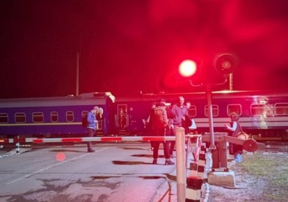 ДТП на железной дороге