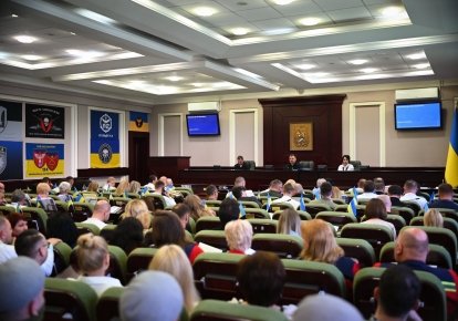 Заседание Киевского областного совета
