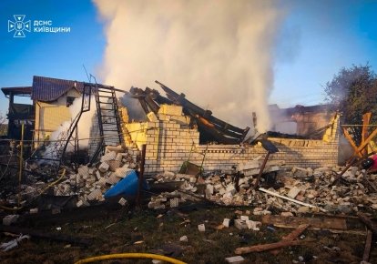 Наслідки удару по Київщині