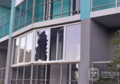 Побитый дом в Харькове
