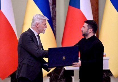 Петр Павел та Володимир Зеленський
