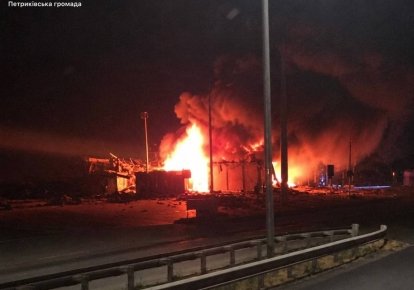 Пожежа на Дніпропетровщині