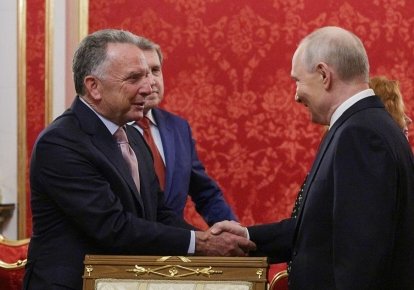 Правитель РФ Володимир Путін зустрічається зі спеціальними посланцями президента США Дональда Трампа Стівом Віткоффом і Джаредом Кушнером у Кремлі, Москва, 5 вересня 2026 року