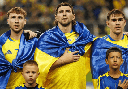 Сборная Украины перед матчем с Исландией, 16 ноября 2025 года