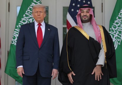 Дональд Трамп та Мохаммед бін Салман