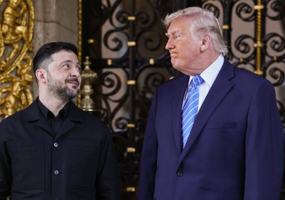 Володимир Зеленський та Дональд Трамп