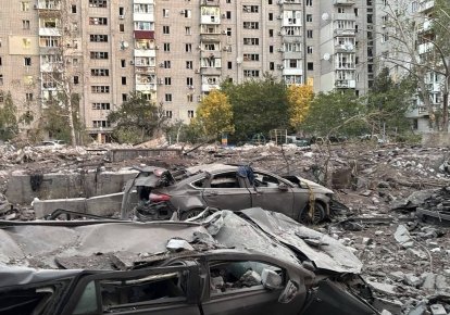 Последствия удара по Кременчугу