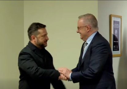 Володимир Зеленський та Ентоні Албенізі