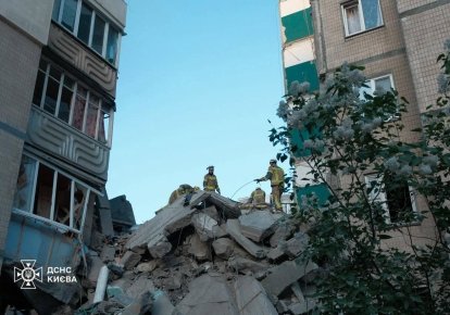 Разрушение в Киеве