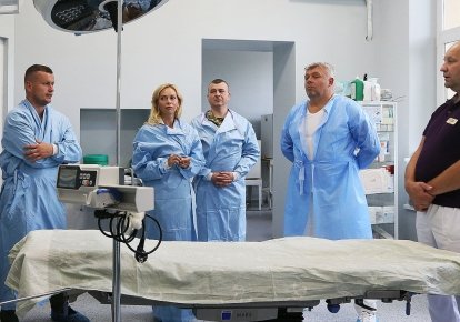 Григорій Козловський передав обладнання шпиталю у Львові