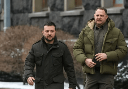 Володимир Зеленський і Андрій Єрмак