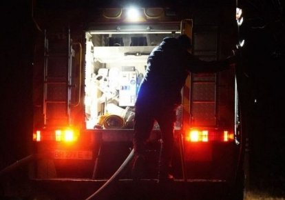 Рятувальники гасять пожежу на Одесщині