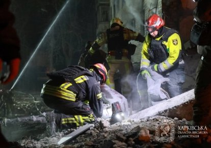 В Харькове разобрали завалы после ракетного удара