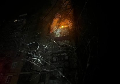 Россияне попали в 9-этажку в Кривом Роге