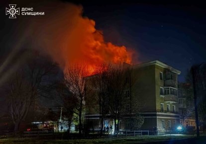 Пожежа на Сумщині