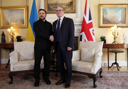 Володимир Зеленський і Кір Стармер