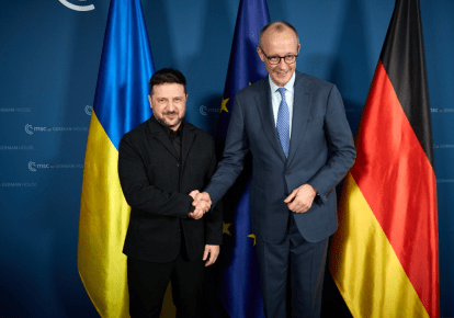 Президент України Володимир Зеленський  зустрівся з канцлером Німеччини Фрідріхом Мерцом