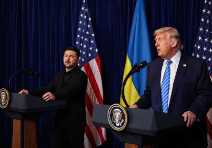 Владимир Зеленский и Дональд Трамп