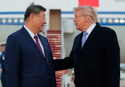 Си Цзиньпин и Дональд Трамп