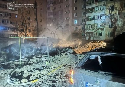 Удар по Запоріжжю