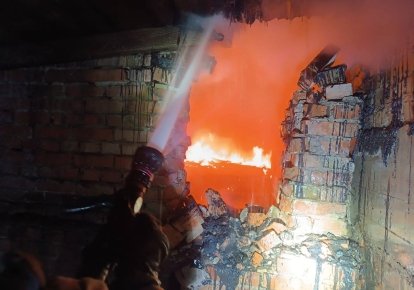Пожар на Днепропетровщине