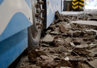 Пострадала городская транспортная инфраструктура