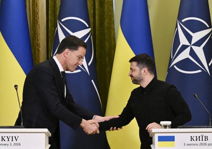 Владимир Зеленский и Марк Рютте