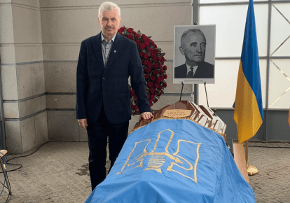 У Люксембурзі ексгумували прах другого голови ОУН Андрія Мельника / Фото: шостий голова ОУН Богдан Червак