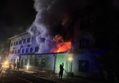 Пожар на объекте "УЗ"