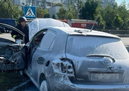 Оккупанты ударили по АЗС в Запорожье