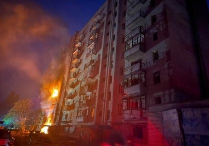 Поврежден дом в Краматорске